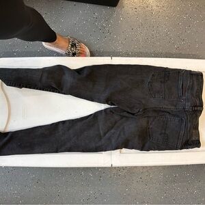 American Eagle Outfitters Women's Dark Gray Skinny Jeans